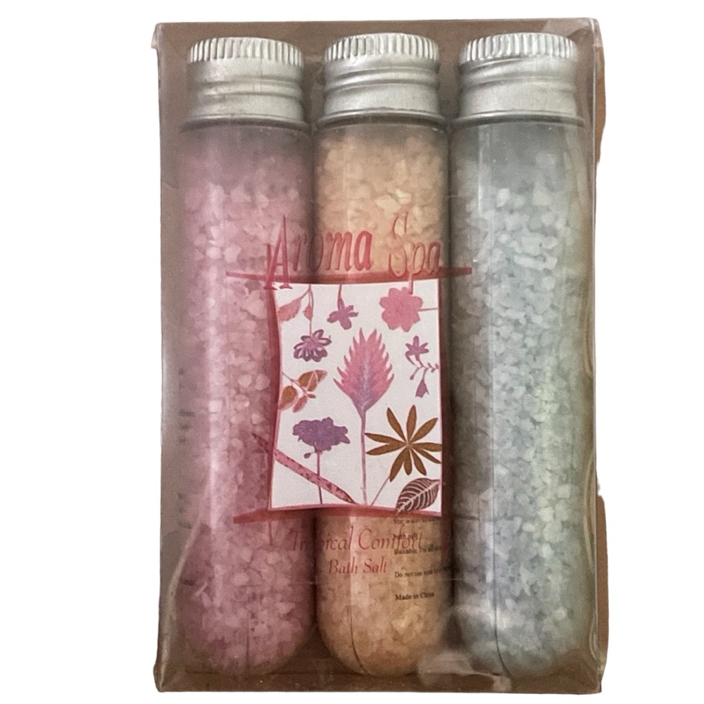 AROMA SPA Bath Salts Tropical Comfort Set